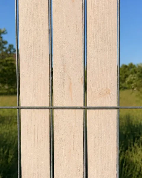 Șipcă lemn 60 cm pentru gard bordurat, finisaj Alb